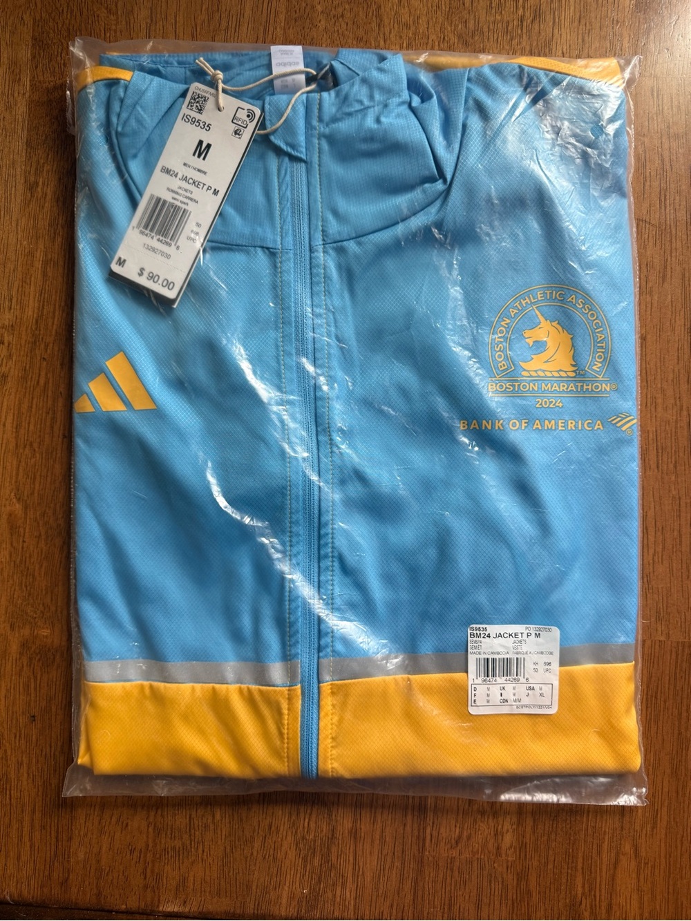 Boston Marathon BAA Volunteer Jacket -Unisex/M